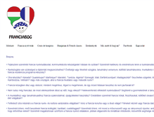 Tablet Screenshot of franciabog.com